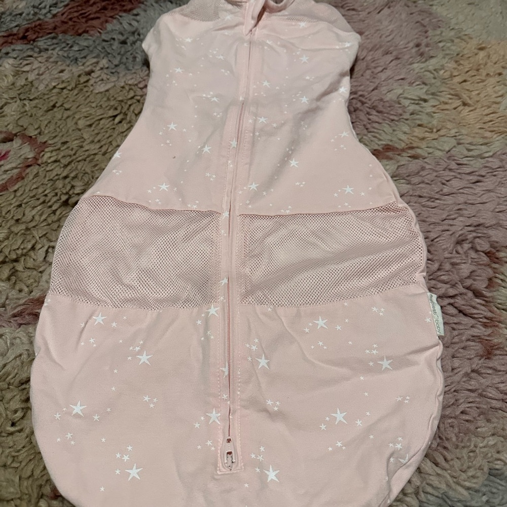 Pink Starry Baby Swaddle